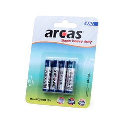 Blister 4 Pilas 1,5V AAA/ R03