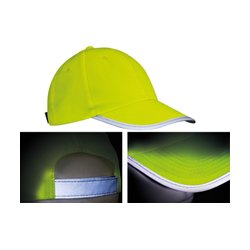 Gorra 6 paneles Reflectante
