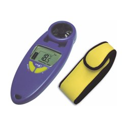 Anemómetro digital con termómetro