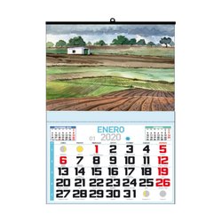 Calendario De Pared Faldilla Mensual