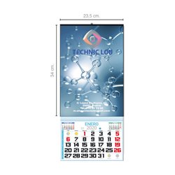 Calendario De Pared Faldilla Mensual