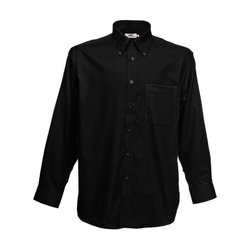 Camisa Oxford Manga Larga Hombre