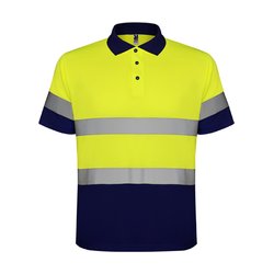 Polo técnico manga corta Alta Visibilidad