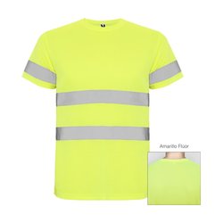 Camiseta Delta Técnica alta Visibilidad amarillo flúor