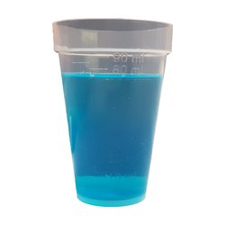 vaso medidor 140 ml – Graduado hasta 90 ml