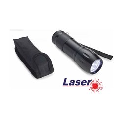 Linterna aluminio 9 Leds