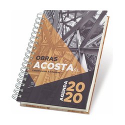 Agenda Wire-O Personalizada 22 Página Día