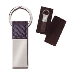 Llavero Fibra De Carbono Y Metal