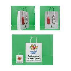 Bolsa Papel Estucado 120 Gr. Personalizada