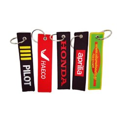 Llavero Tela Logo Tejido