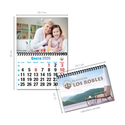 Calendario De Pared Con Wire