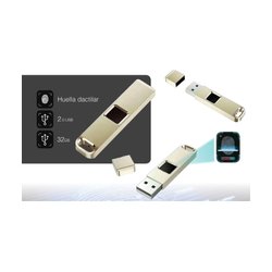 Memoria Usb Huella Dáctilar