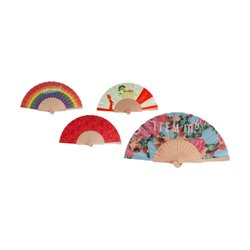 Abanico varilla madera