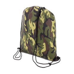 Bolsa mochila poliéster camuflaje