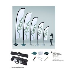Fly banner modelo surf 290 cms.
