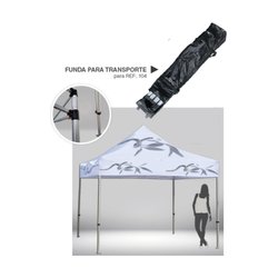 Carpa personalizada 3x3 metros