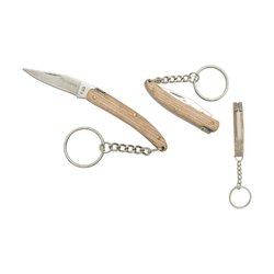 Llavero navaja laguiole mango madera